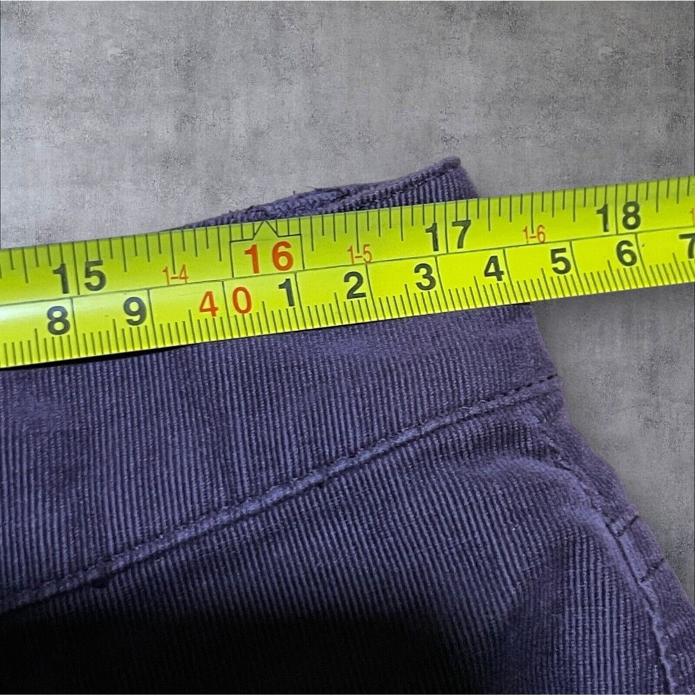 Set of 2 Eileen Fisher Corduroy Pants size M Brown Black 34x32 Stretch Trousers - Picture 11 of 13